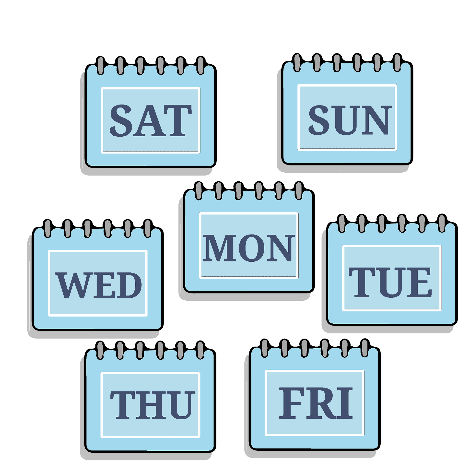 Days of the week