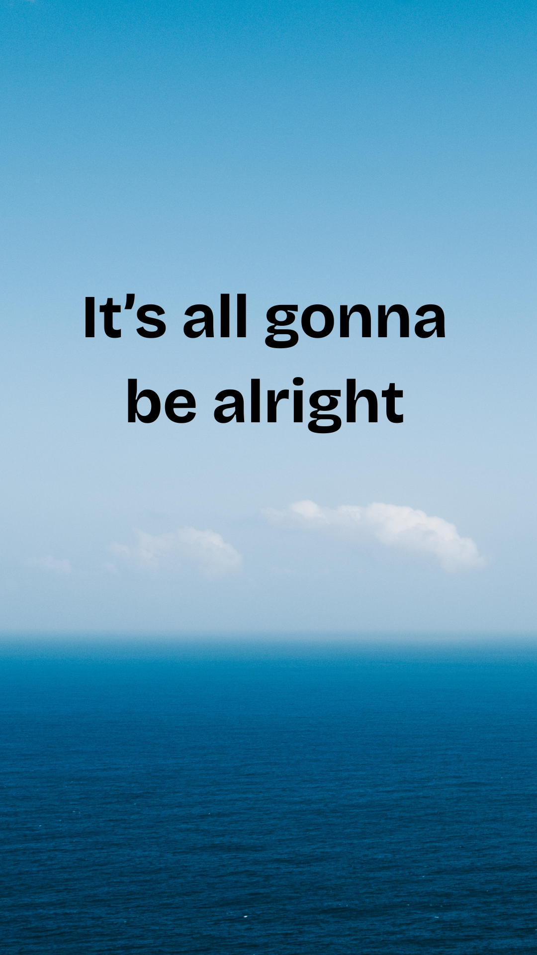 I’m Not Okay — But It’s All Gonna Be Alright